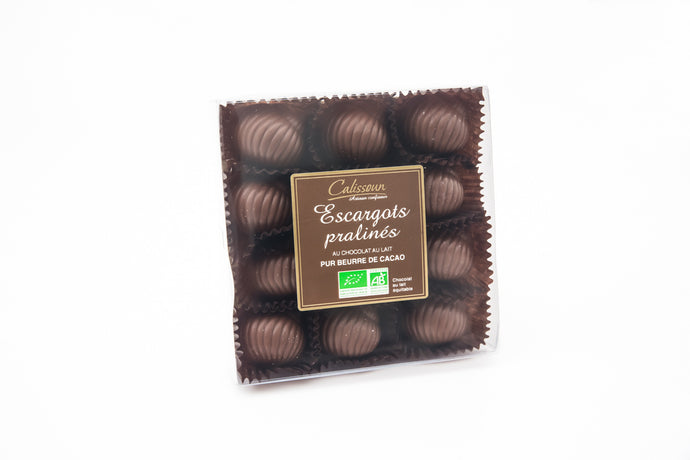Escargots Pralinés - Chocolat Lait