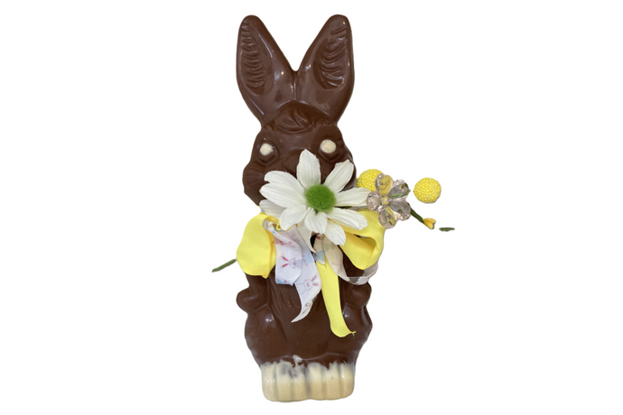 Sujet Lapin de Pâques au Chocolat au Lait Bio