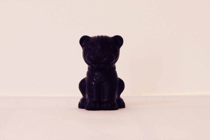 Sujet Tigre de Pâques au Chocolat Noir Bio